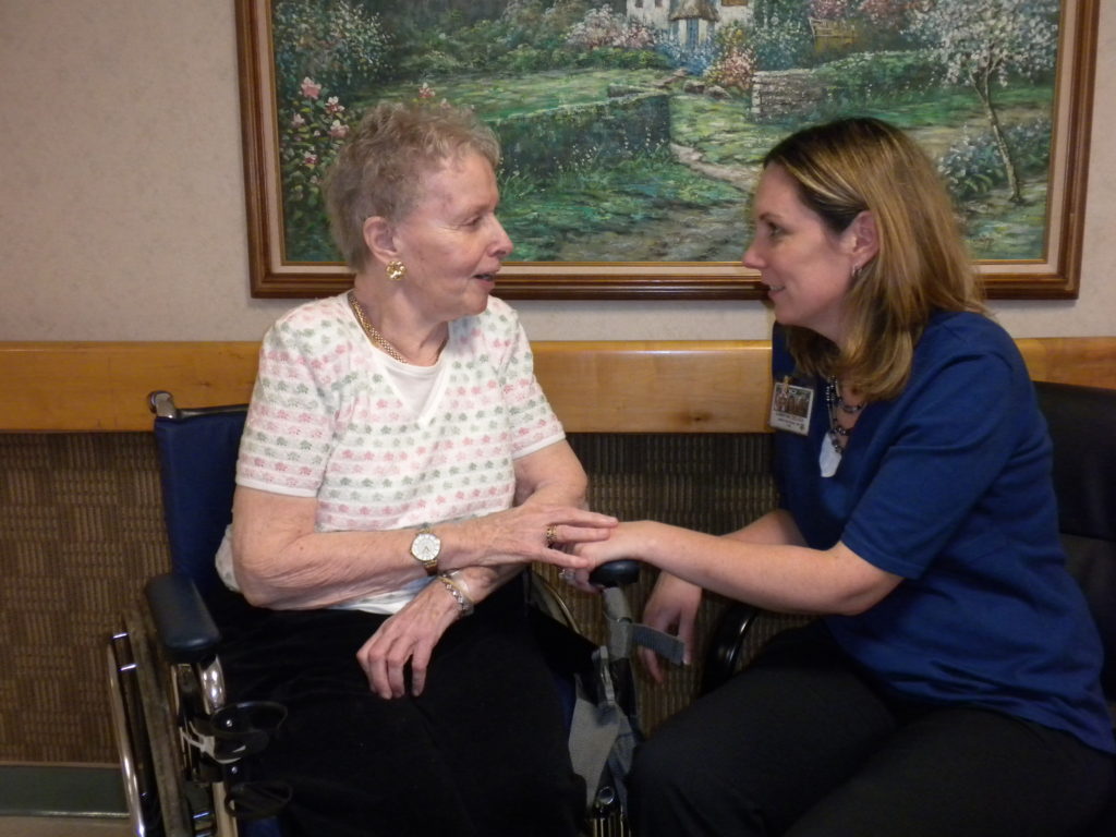 CHRISTINE-DELUCA-RESIDENT St. Patrick's Home provides the best palliative care in Bronx, NY.