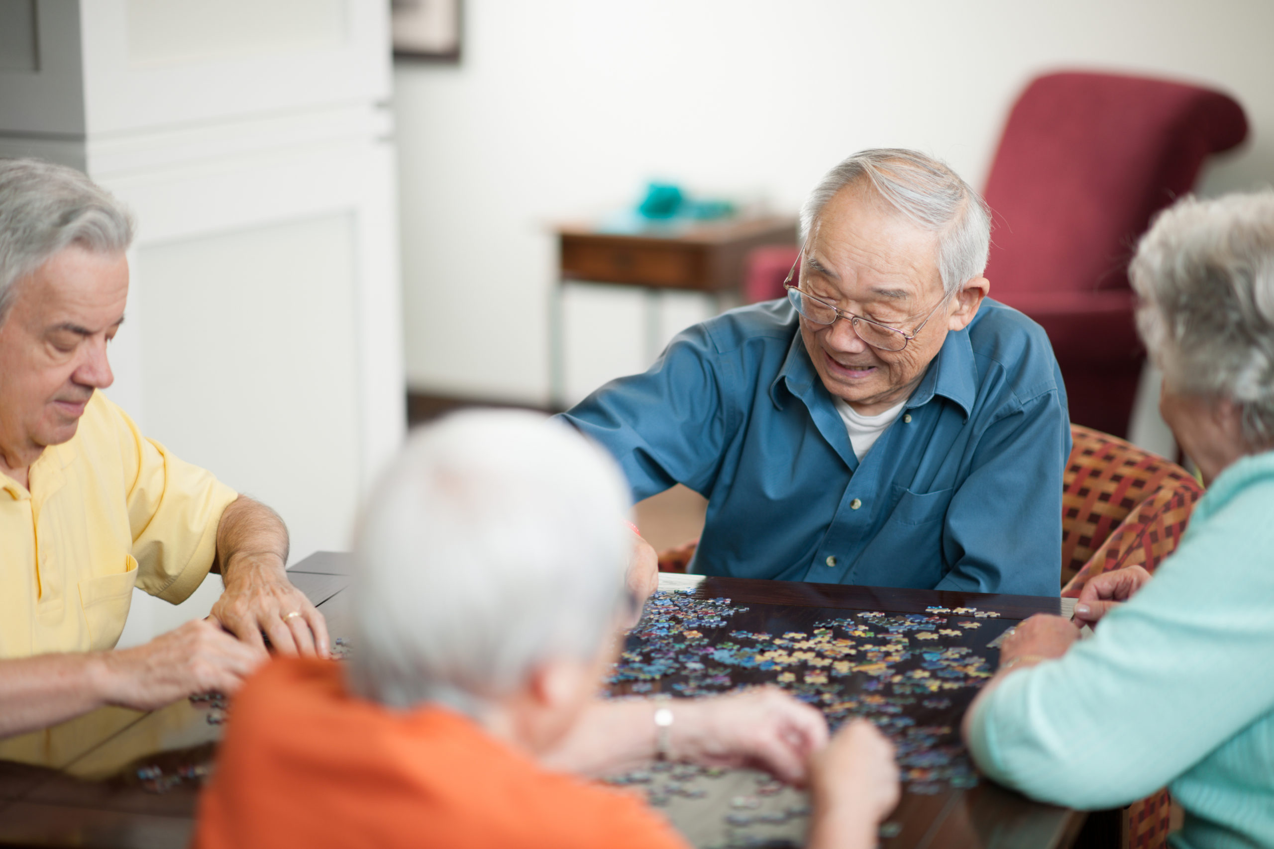 At St. Patrick's Home we make it our top priority to keep our residents socially active